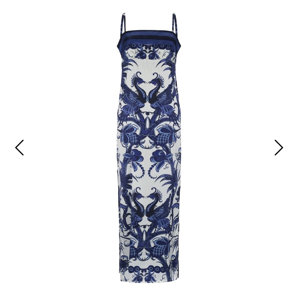 ISO aguaclara Shangri La Azul dress